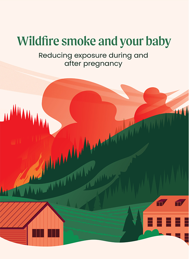 Wildfire smoke & your baby (Infographic)