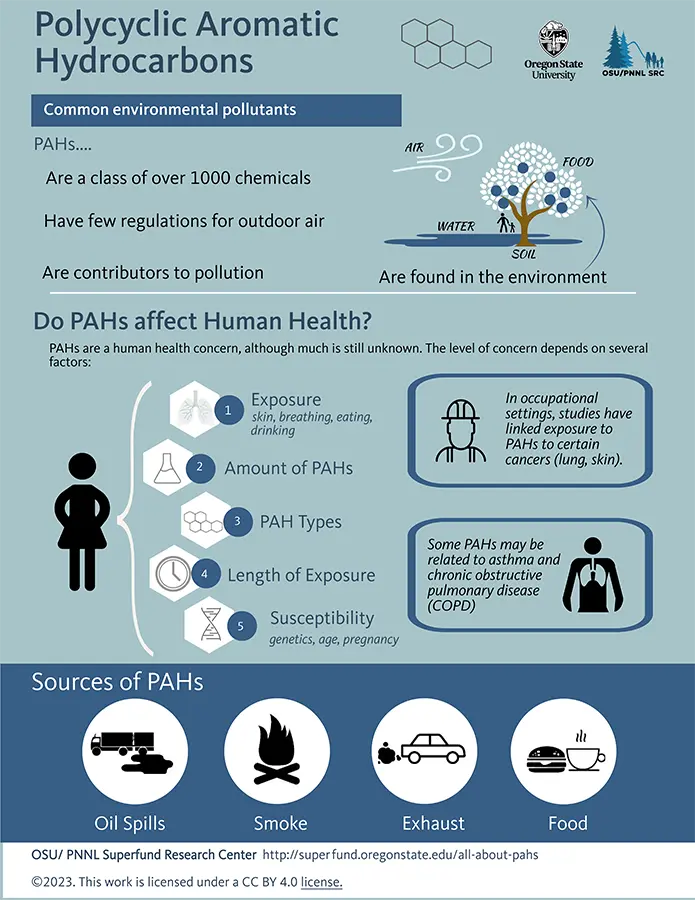 Polycyclic Aromatic Hydrocarbons (infographic)